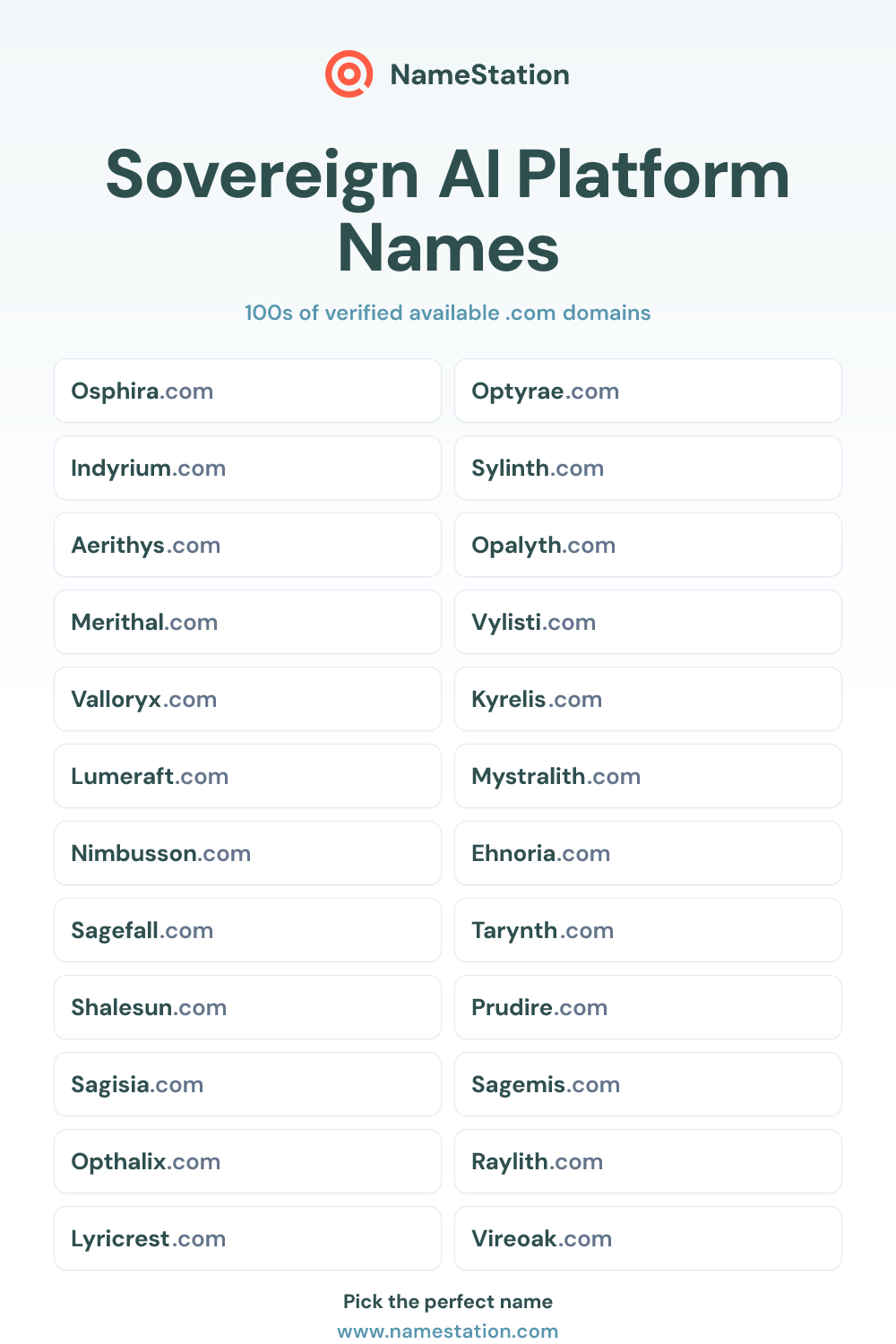 Sovereign AI Platform Names