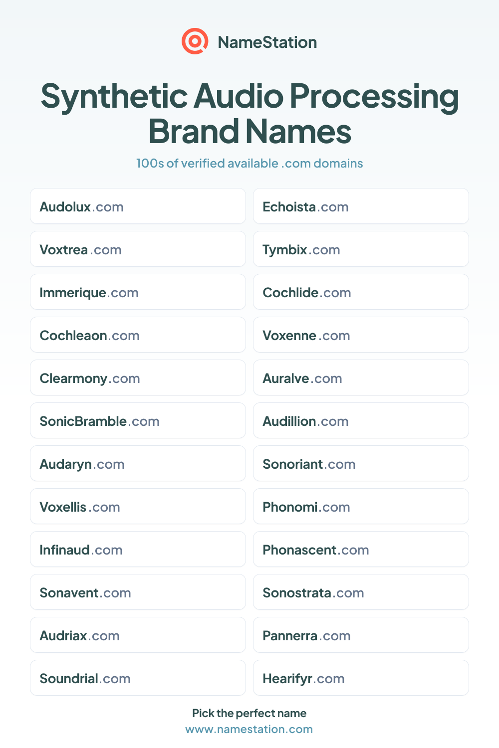 Synthetic Audio Processing Brand Names
