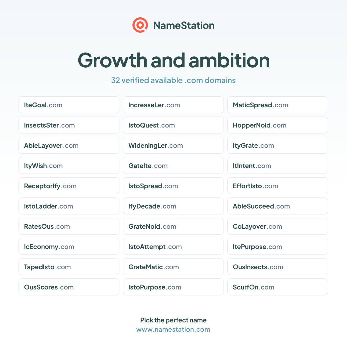 Growth and ambition