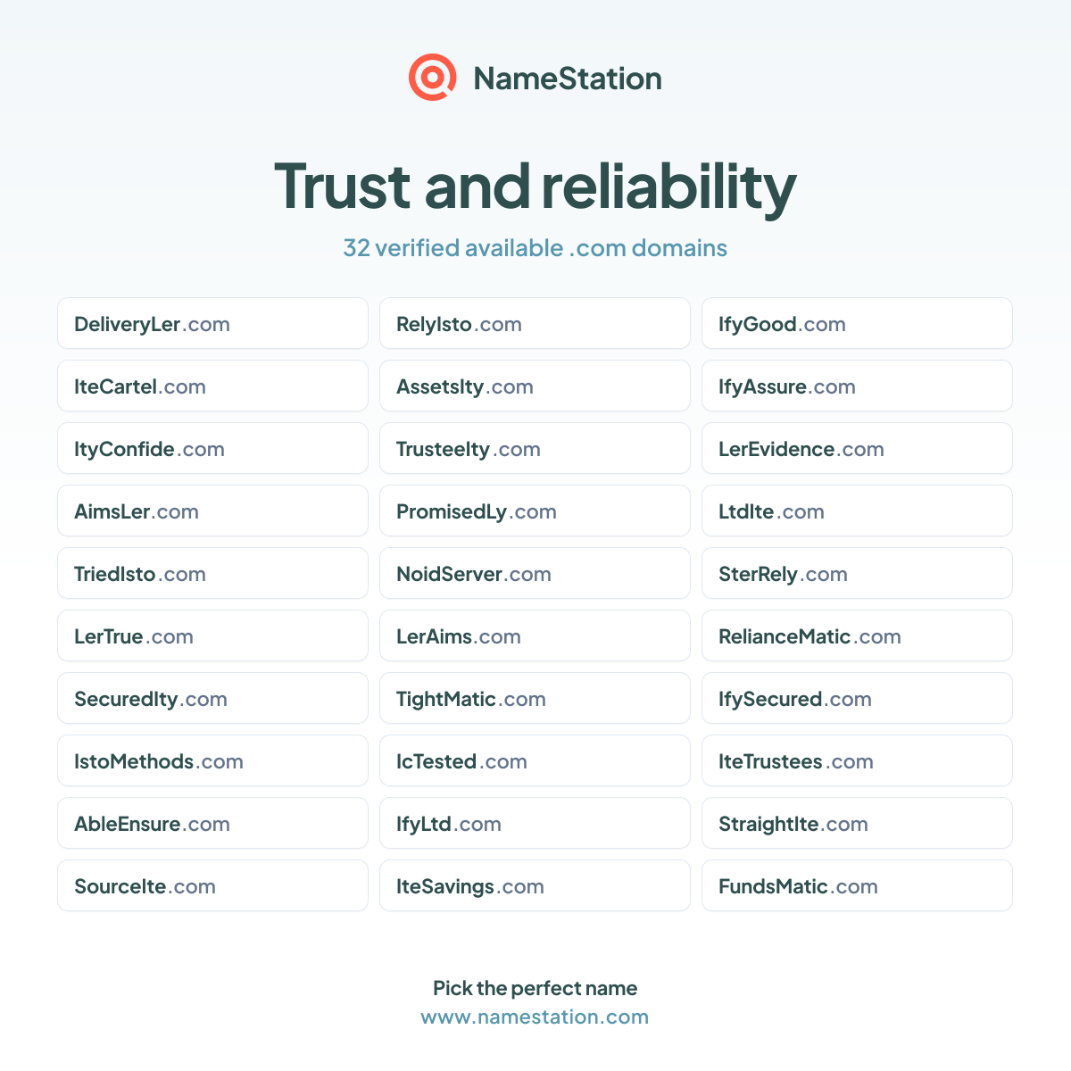 Trust and reliability