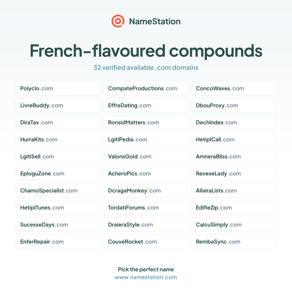 French-flavoured compounds