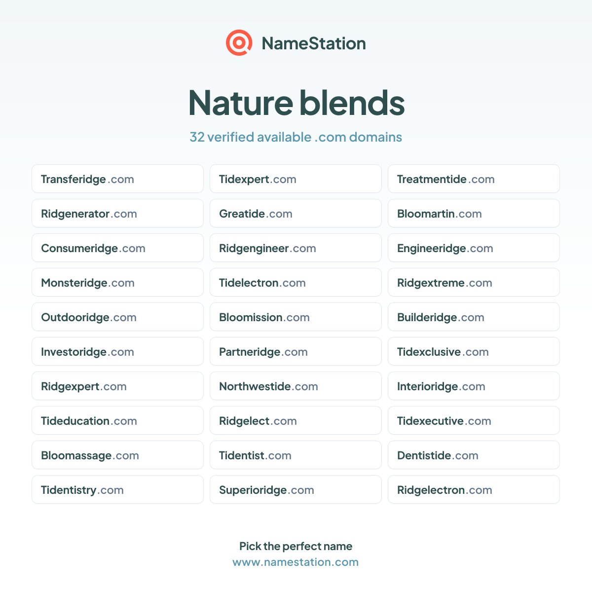 Nature blends