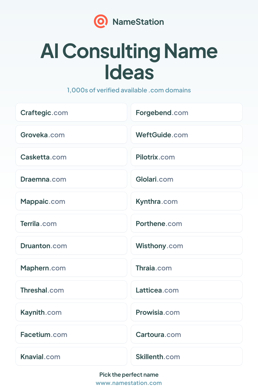 AI Consulting name ideas