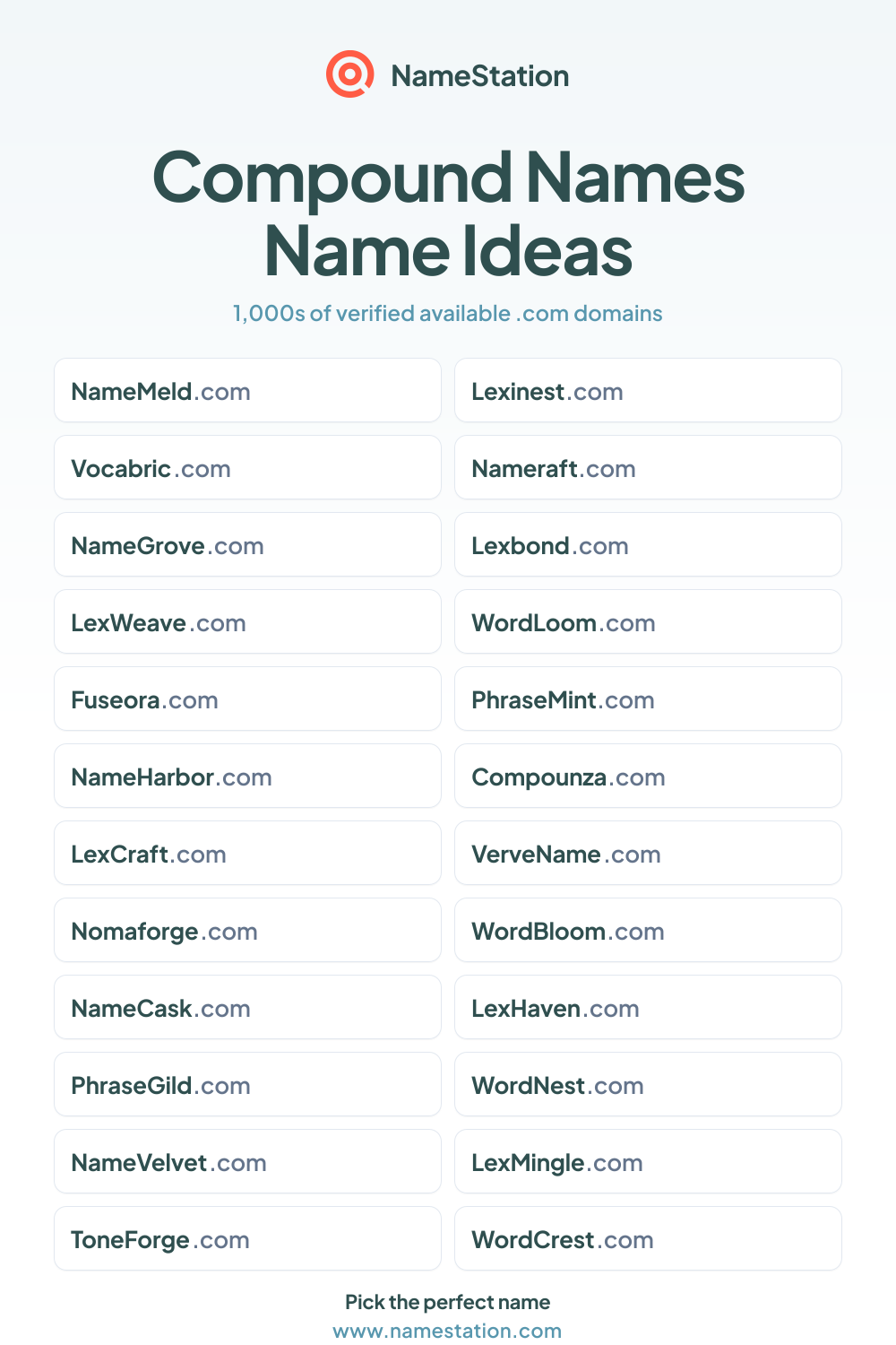 Compound Names name ideas