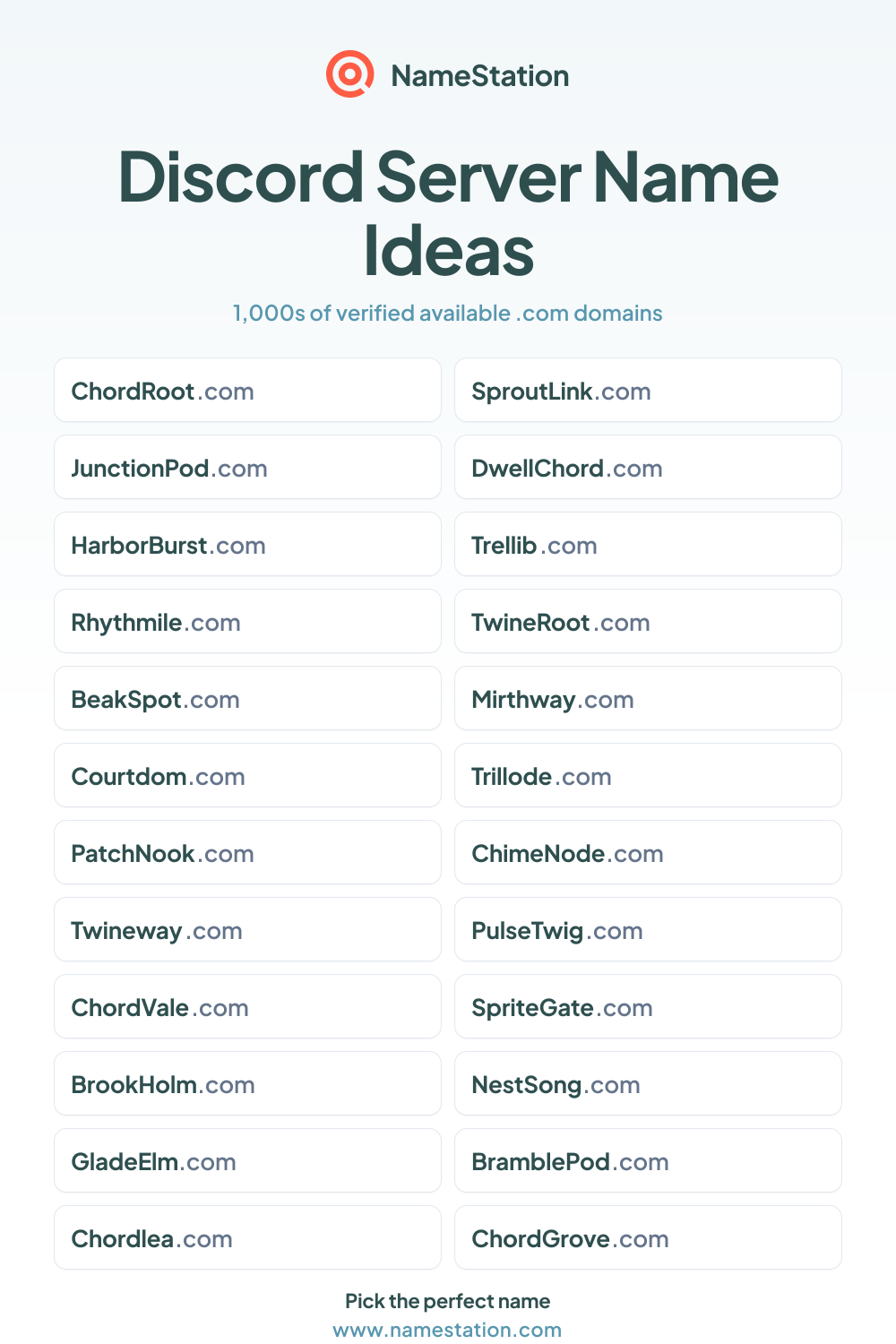 Discord Server name ideas