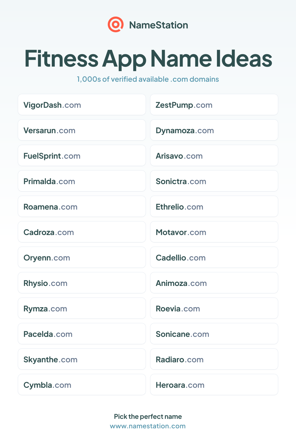 Fitness App name ideas