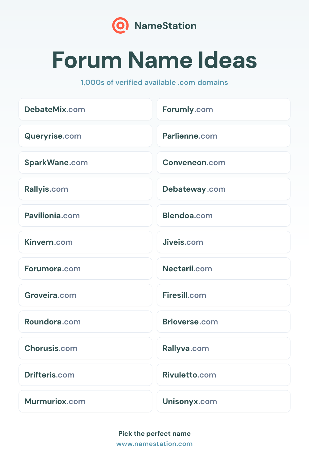 Forum name ideas