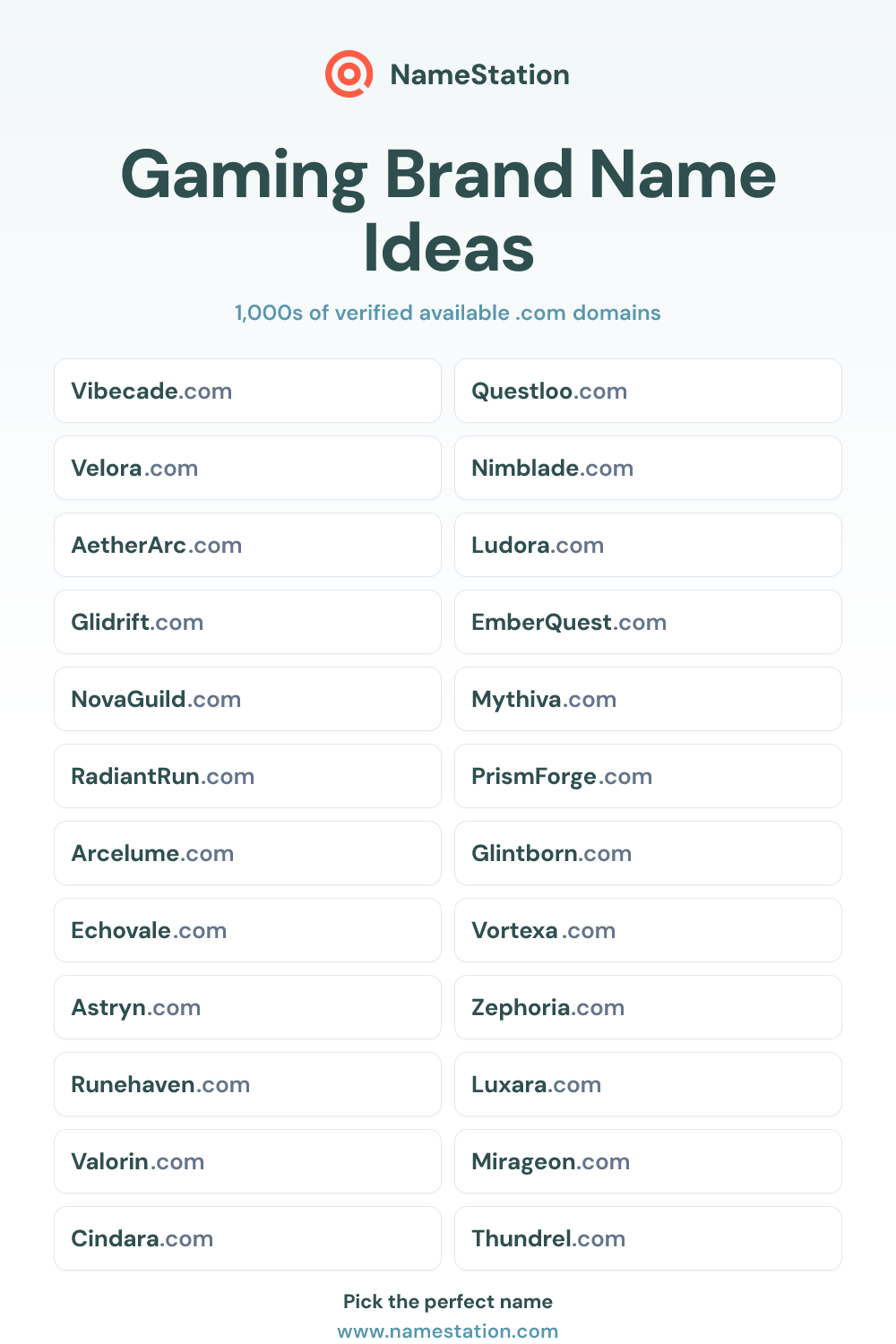 Gaming Brand name ideas