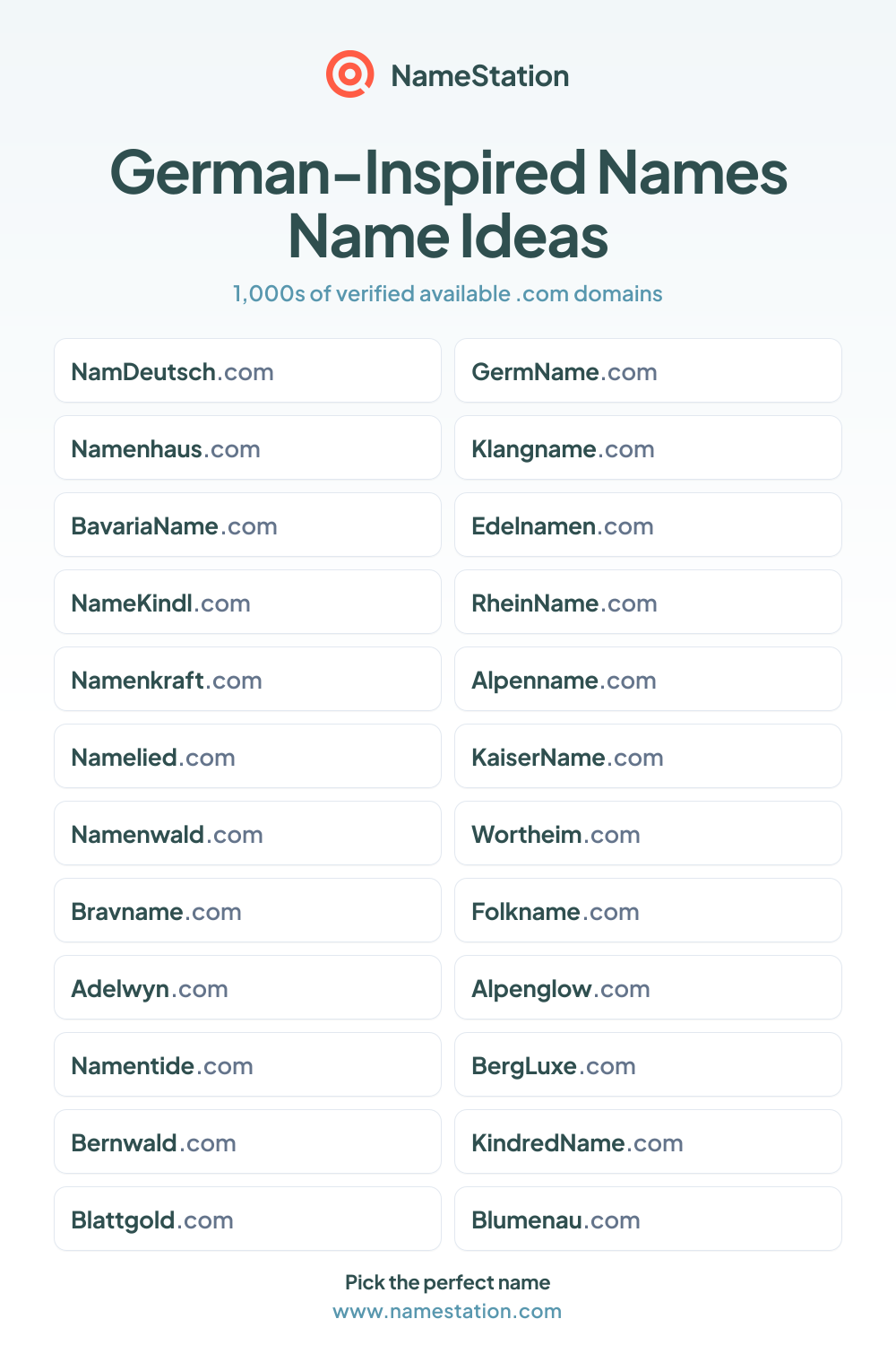 German-Inspired Names name ideas