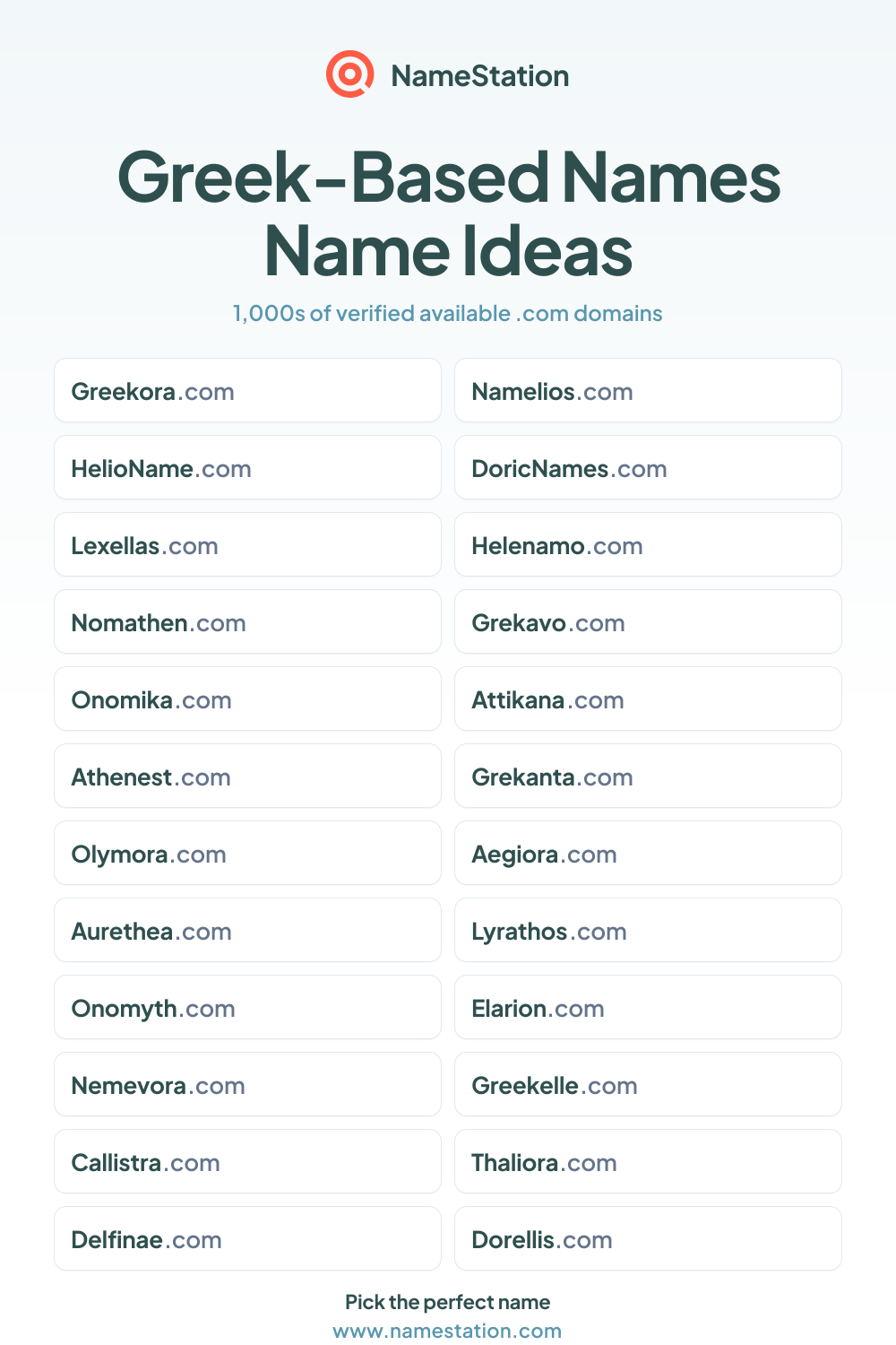 Greek-Based Names name ideas