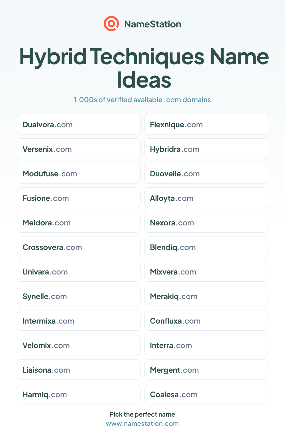 Hybrid Techniques name ideas