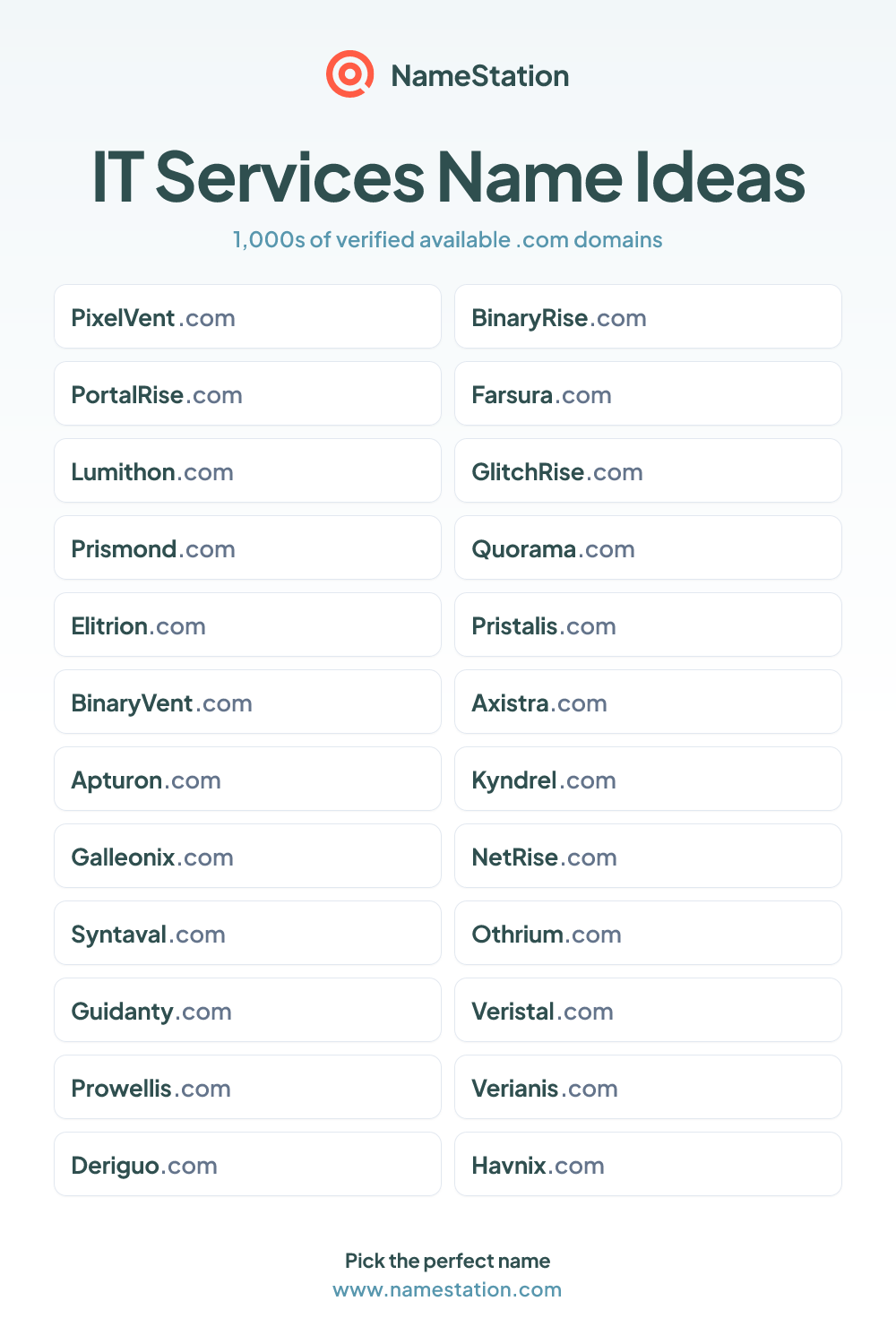 IT Services name ideas