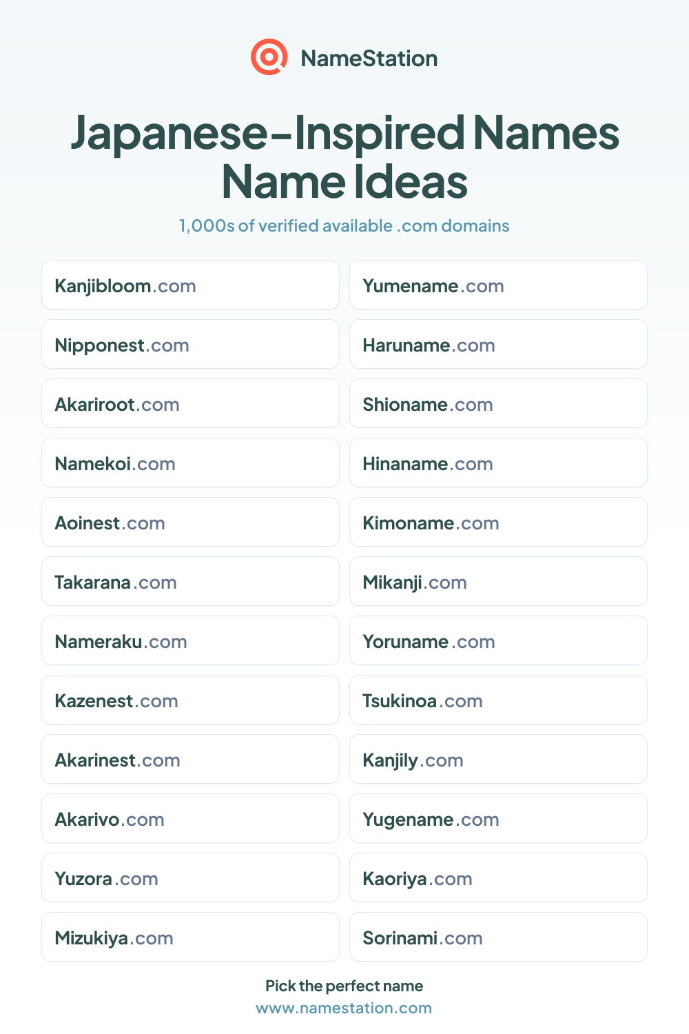 Japanese-Inspired Names name ideas