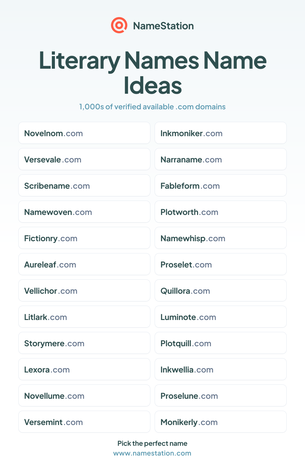 Literary Names name ideas
