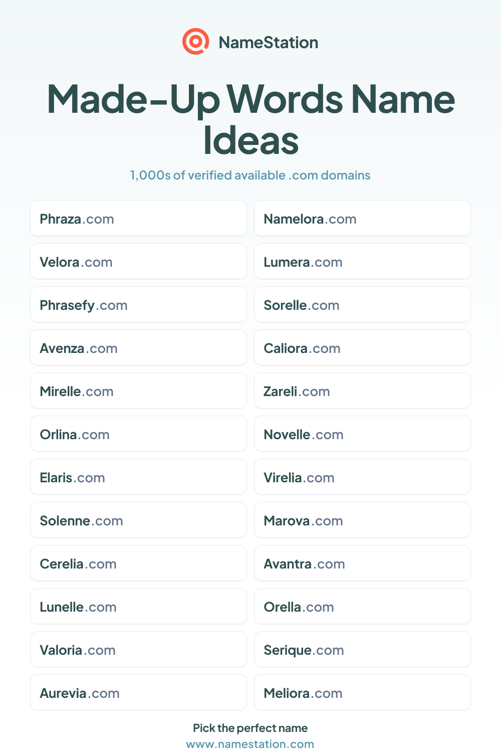 Made-Up Words name ideas