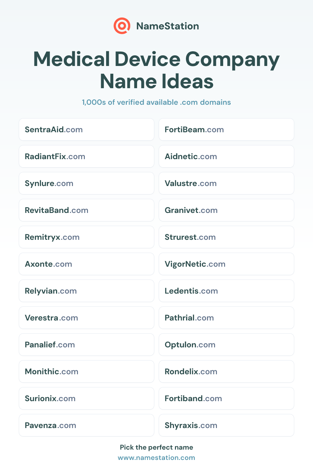 Medical Device Company name ideas
