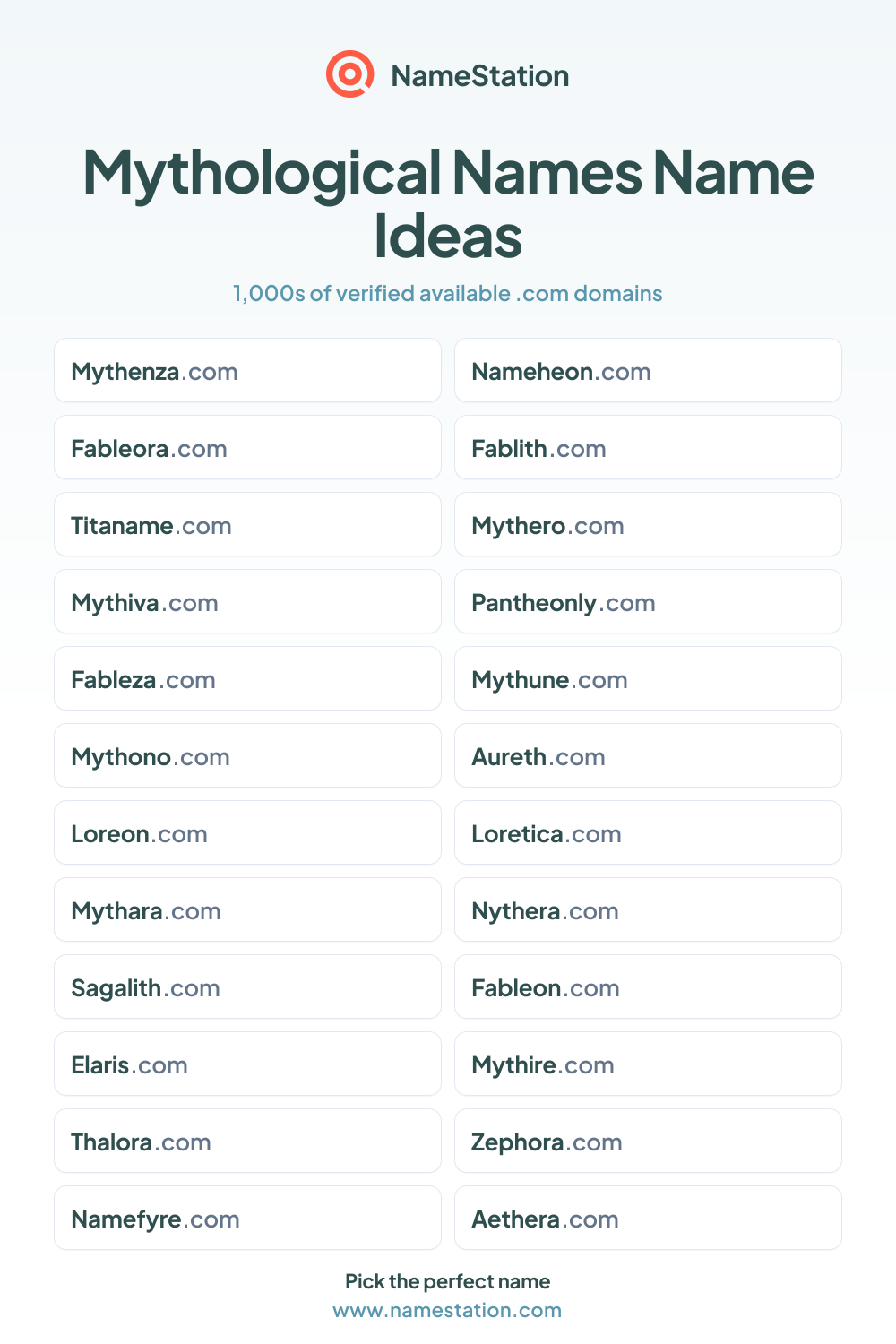Mythological Names name ideas