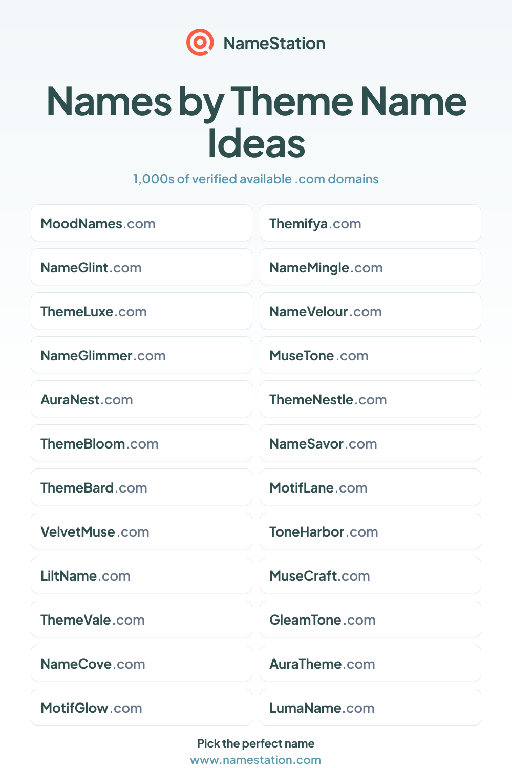 Names by Theme name ideas