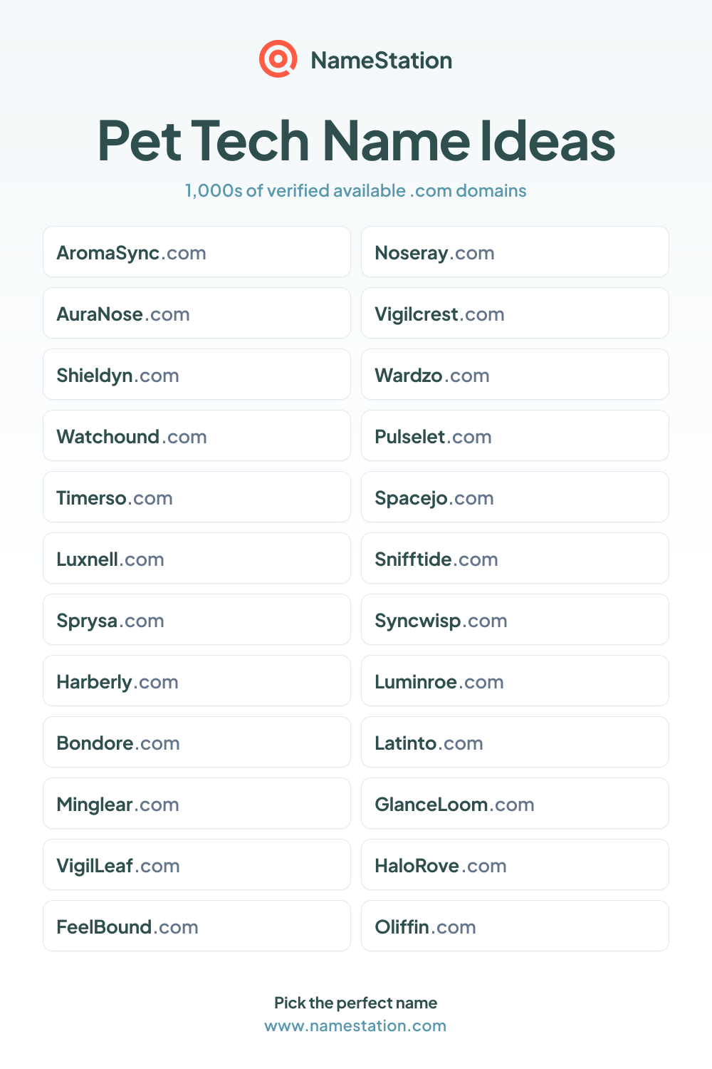Pet Tech name ideas