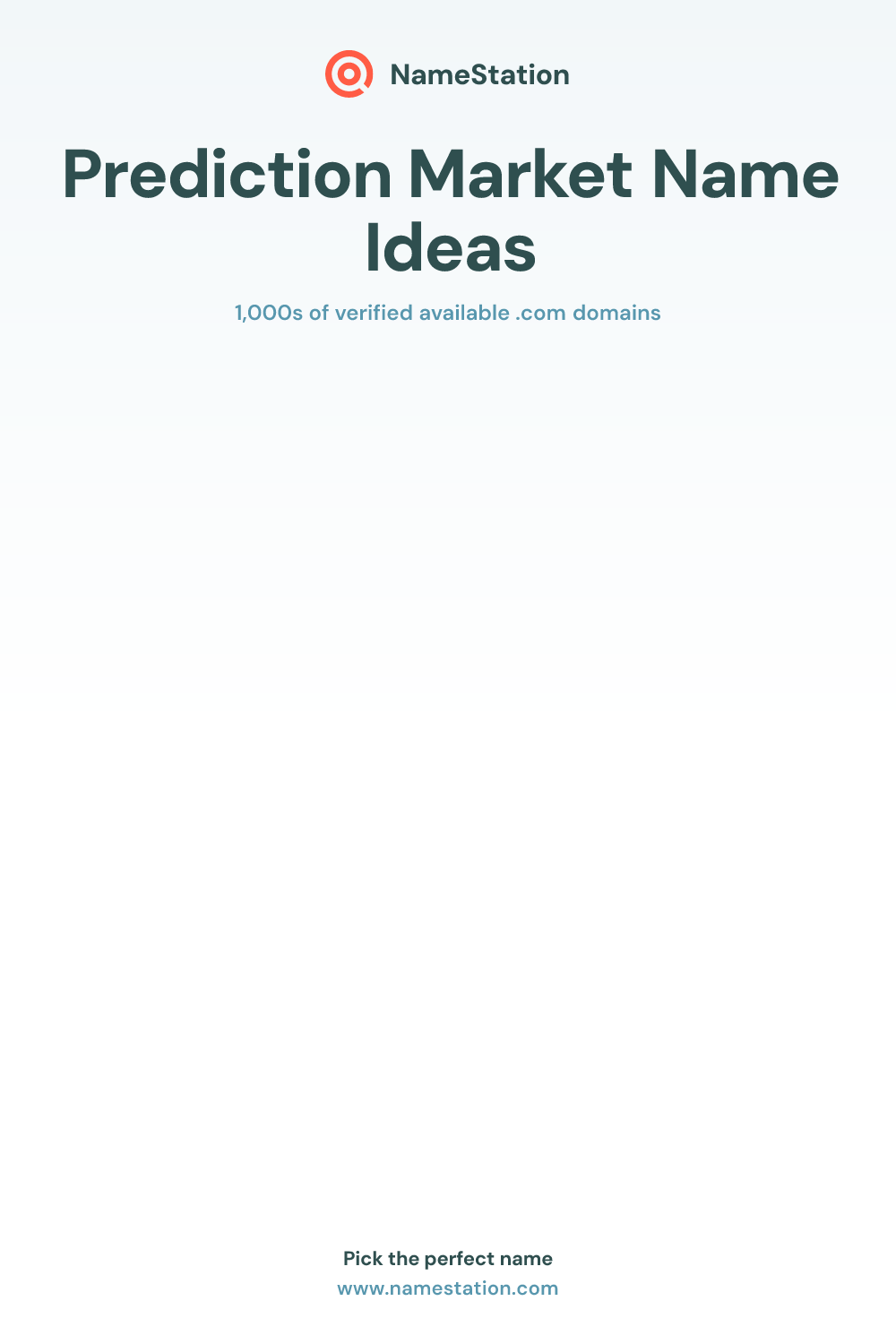 Prediction Market name ideas