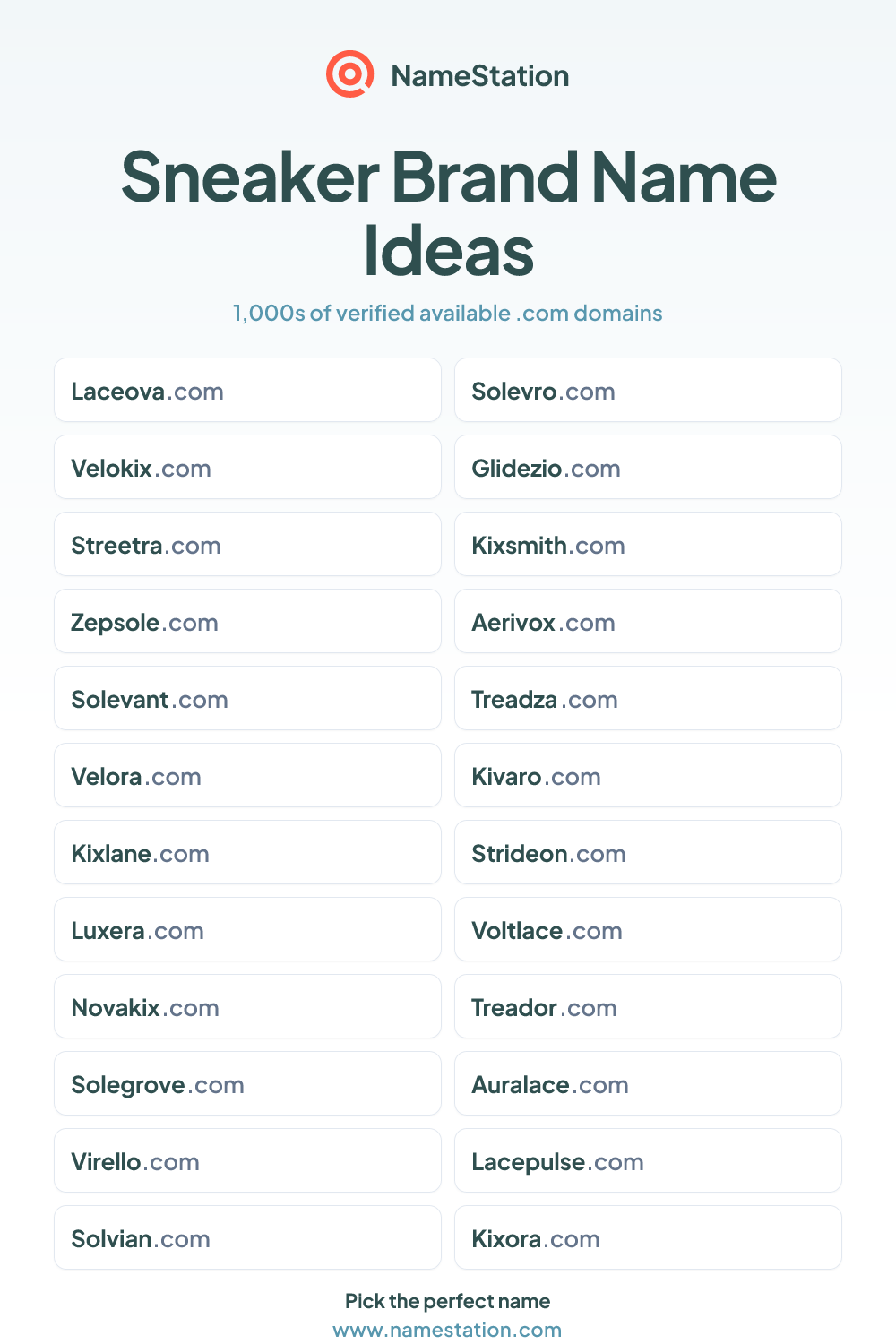 Sneaker Brand name ideas